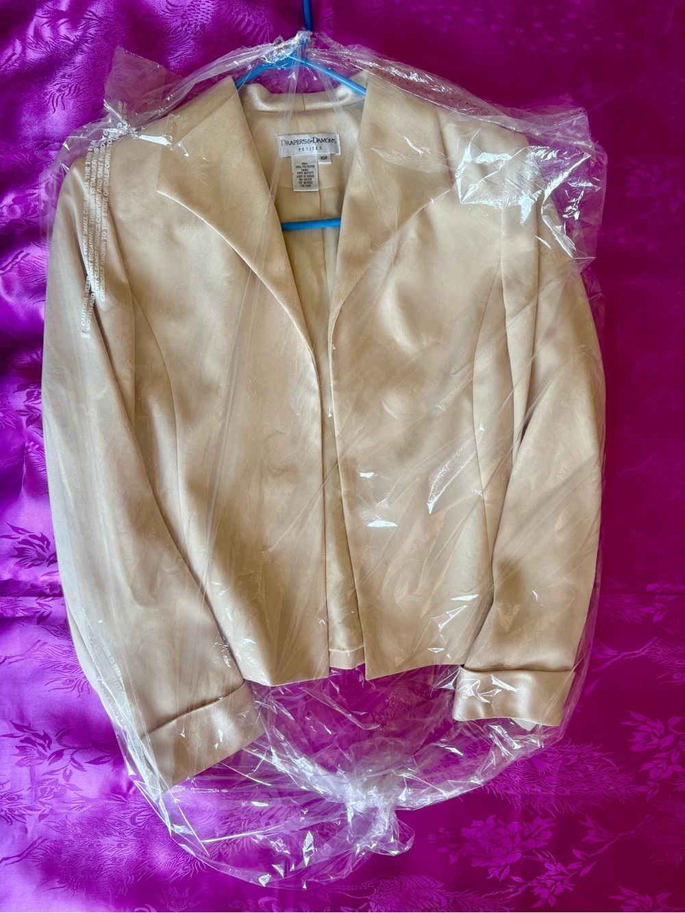 Diane Von Furstenberg Light Cream Blazer
